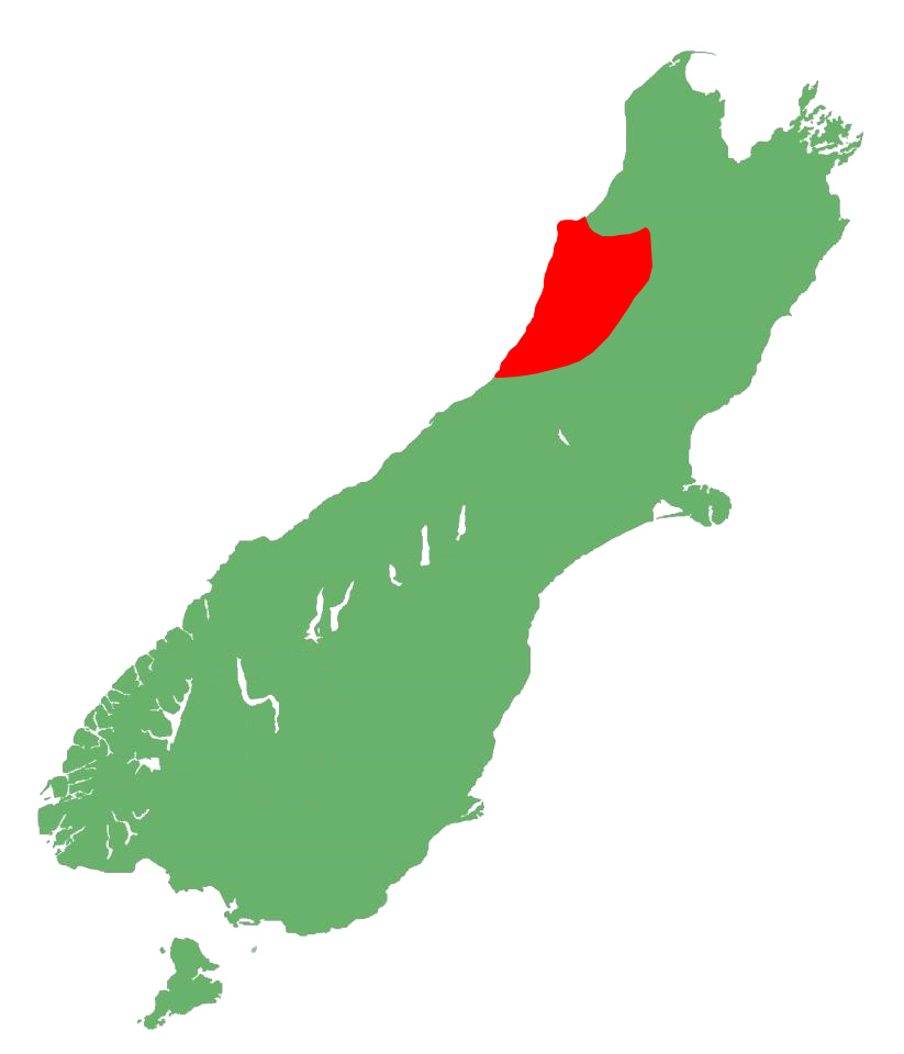 Western speckled skink distribution